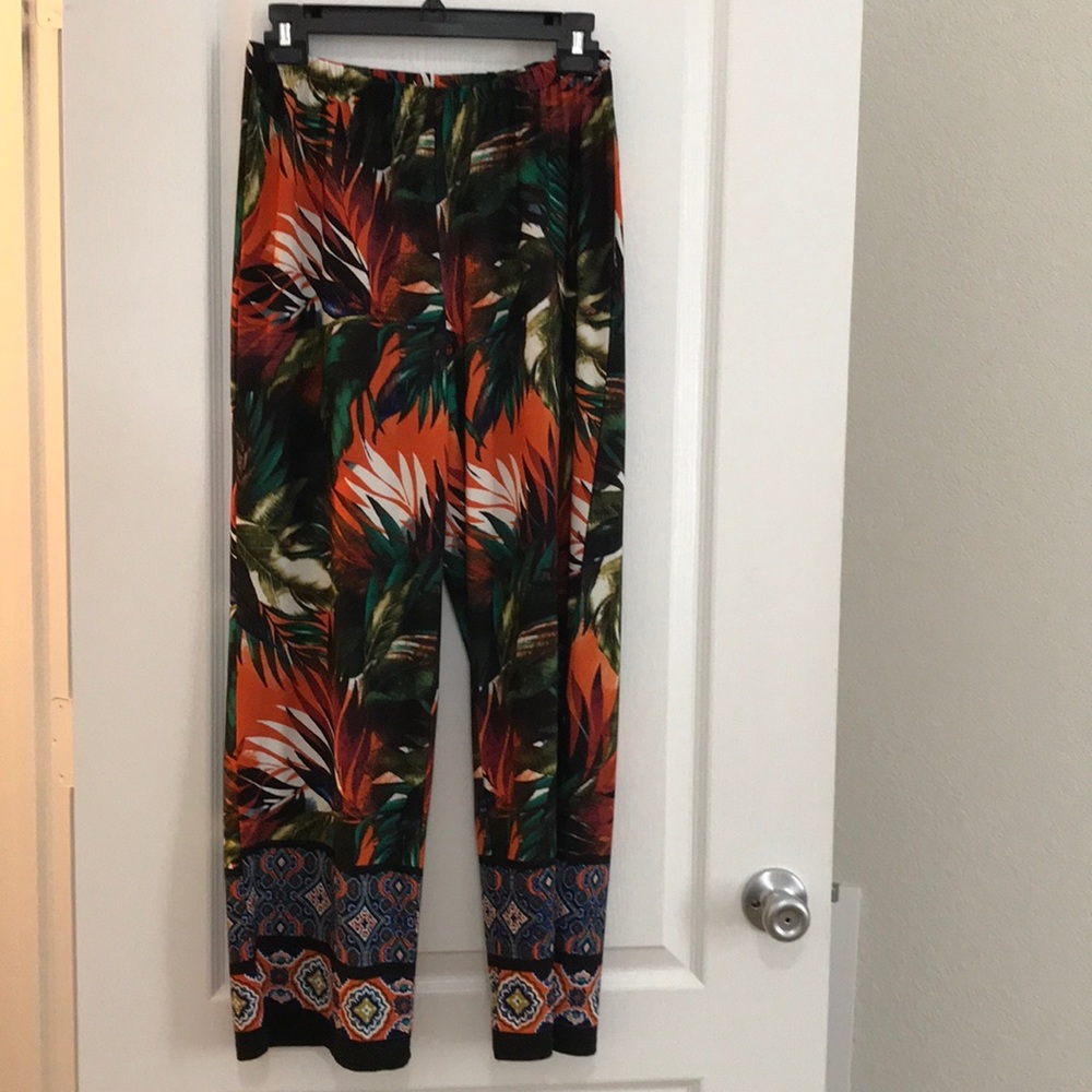 Melissa Paige wide leg pants, size PM - petite